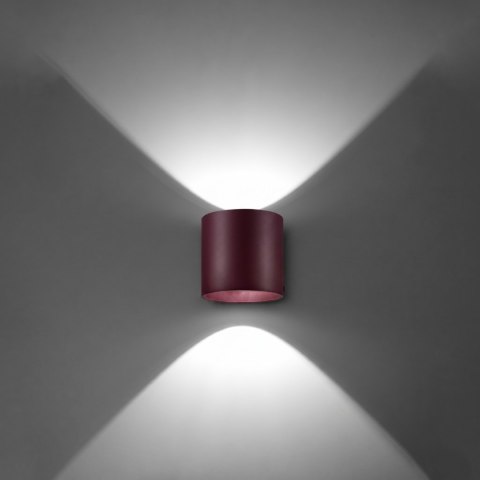 Sollux Lighting Kinkiet ORBIS 1 burgund