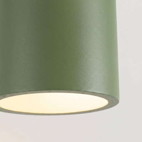 Sollux Lighting Kinkiet ORBIS 1 zielona oliwka