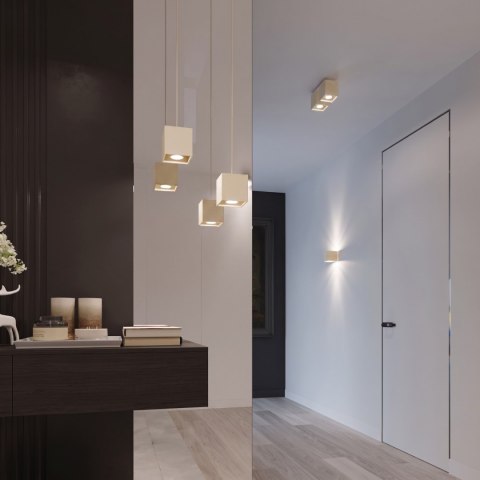 Sollux Lighting Kinkiet QUAD 1 beżowy