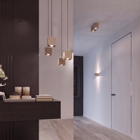 Sollux Lighting Kinkiet QUAD 1 taupe