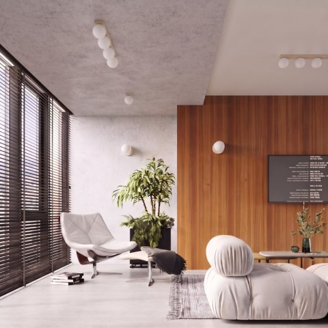 Sollux Lighting Kinkiet YOLI 1 beżowy z włącznikiem