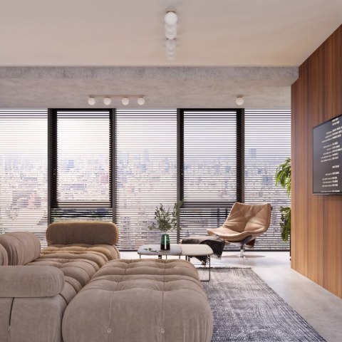 Sollux Lighting Kinkiet YOLI 1 taupe z włącznikiem