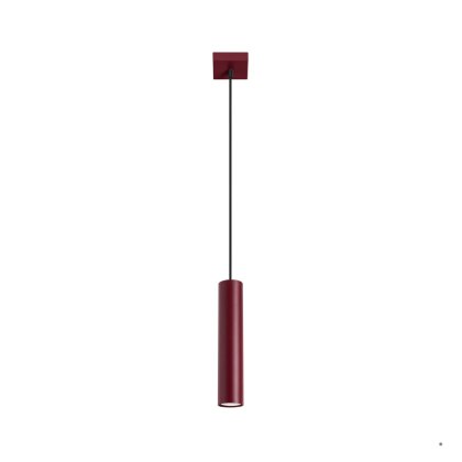 Sollux Lighting Lampa wisząca LAGOS 1 burgund