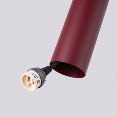 Sollux Lighting Lampa wisząca LAGOS 1 burgund