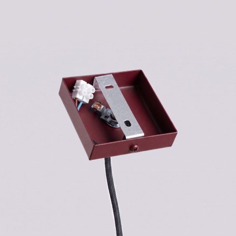 Sollux Lighting Lampa wisząca LAGOS 1 burgund