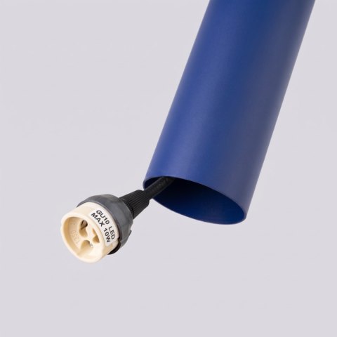 Sollux Lighting Lampa wisząca LAGOS 1 ultramaryna