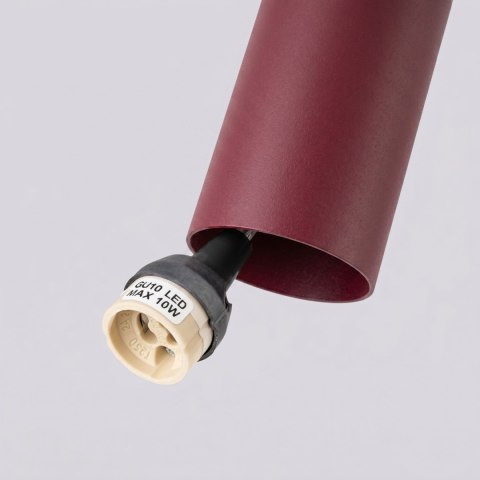 Sollux Lighting Lampa wisząca LAGOS 3L burgund