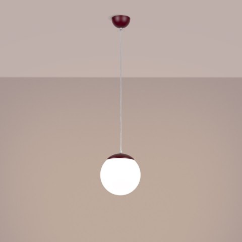 Sollux Lighting Lampa wisząca UGO 20 burgund