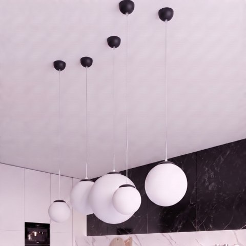 Sollux Lighting Lampa wisząca UGO 20 czarna