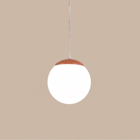 Sollux Lighting Lampa wisząca UGO 20 ochra czerwona