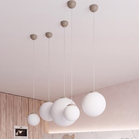 Sollux Lighting Lampa wisząca UGO 20 taupe