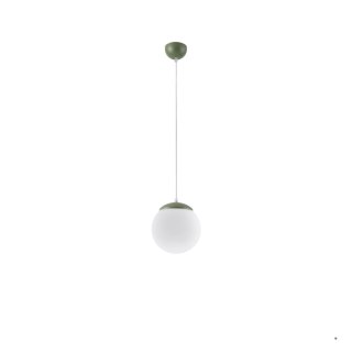 Sollux Lighting Lampa wisząca UGO 20 zielona oliwka