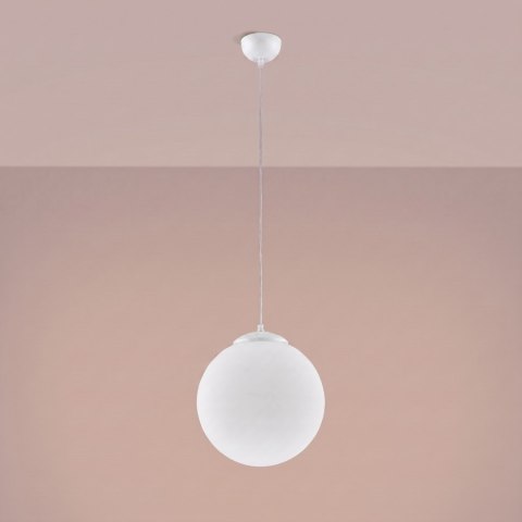 Sollux Lighting Lampa wisząca UGO 30 biała