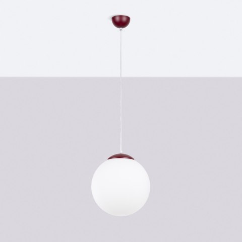 Sollux Lighting Lampa wisząca UGO 30 burgund