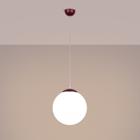 Sollux Lighting Lampa wisząca UGO 30 burgund