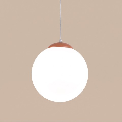 Sollux Lighting Lampa wisząca UGO 30 ochra czerwona