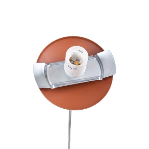 Sollux Lighting Lampa wisząca UGO 30 ochra czerwona