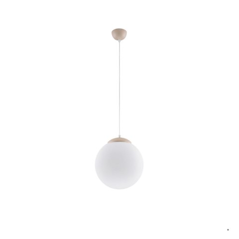 Sollux Lighting Lampa wisząca UGO 30 taupe