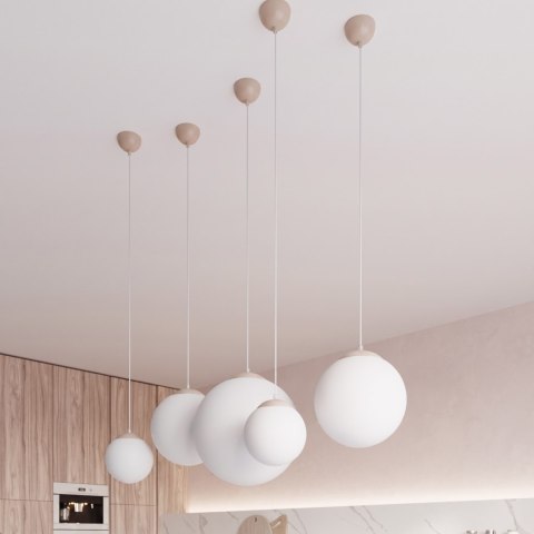 Sollux Lighting Lampa wisząca UGO 30 taupe