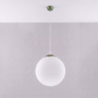 Sollux Lighting Lampa wisząca UGO 30 zielona oliwka