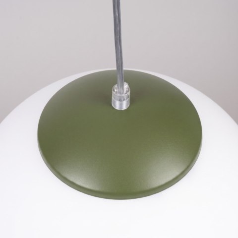 Sollux Lighting Lampa wisząca UGO 30 zielona oliwka
