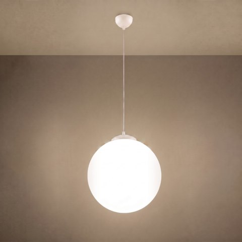 Sollux Lighting Lampa wisząca UGO 40 beżowa