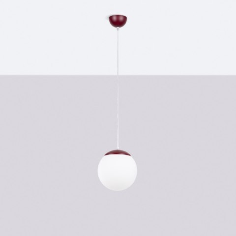 Sollux Lighting Lampa wisząca UGO 40 burgund