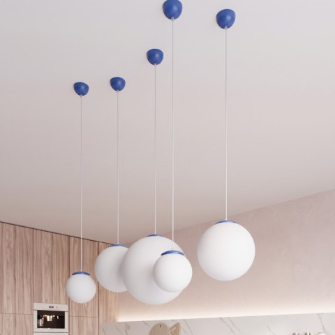 Sollux Lighting Lampa wisząca UGO 40 ultramaryna