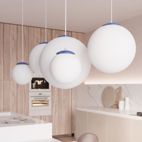Sollux Lighting Lampa wisząca UGO 40 ultramaryna