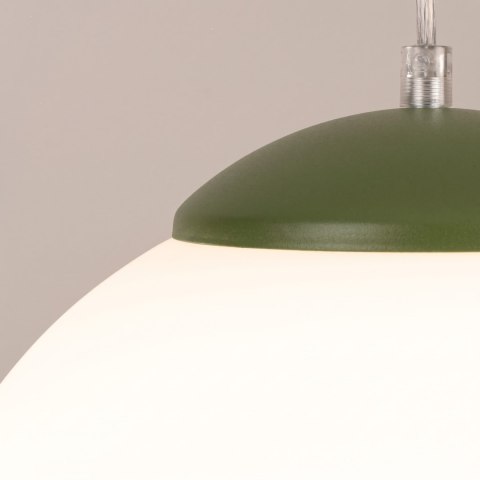 Sollux Lighting Lampa wisząca UGO 40 zielona oliwka