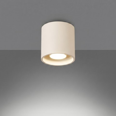 Sollux Lighting Plafon ORBIS 1 beżowy
