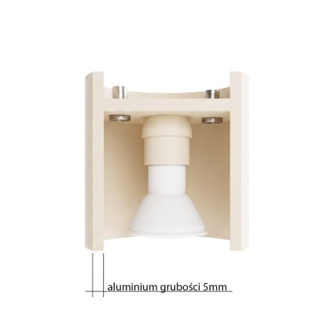 Sollux Lighting Plafon ORBIS 1 beżowy