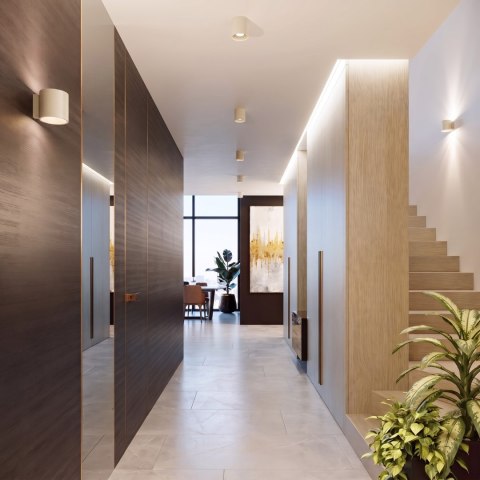 Sollux Lighting Plafon ORBIS 1 beżowy