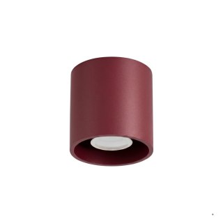 Sollux Lighting Plafon ORBIS 1 burgund