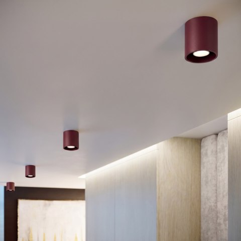 Sollux Lighting Plafon ORBIS 1 burgund