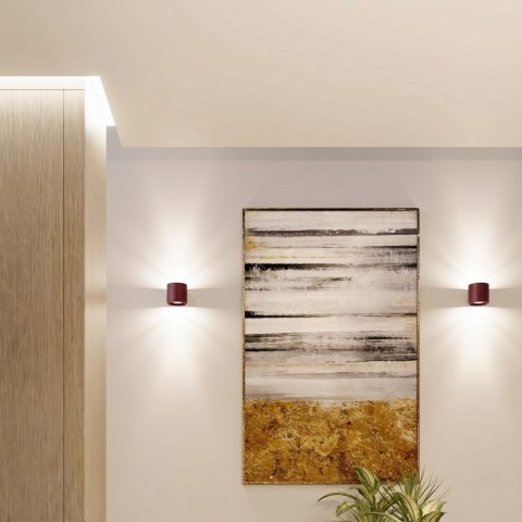 Sollux Lighting Plafon ORBIS 1 burgund