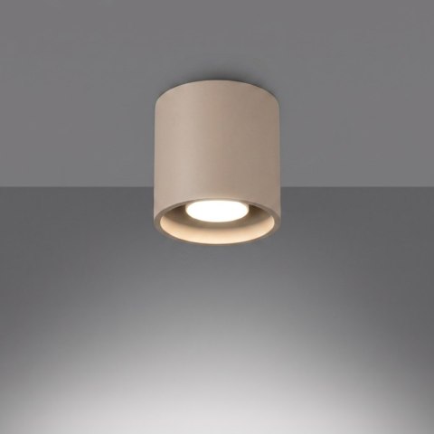 Sollux Lighting Plafon ORBIS 1 taupe