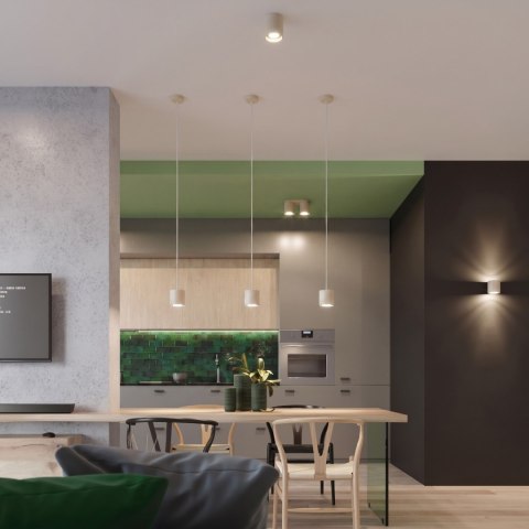 Sollux Lighting Plafon ORBIS 2 beżowy