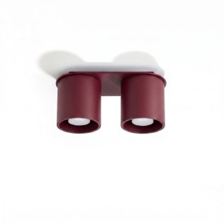 Sollux Lighting Plafon ORBIS 2 burgund