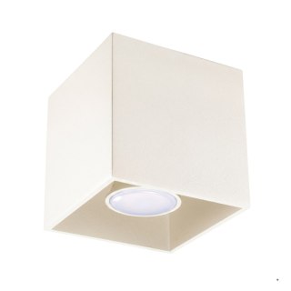 Sollux Lighting Plafon QUAD 1 beżowy
