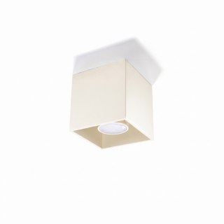 Sollux Lighting Plafon QUAD 1 beżowy