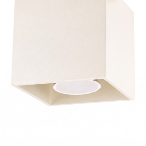 Sollux Lighting Plafon QUAD 1 beżowy