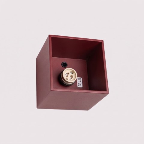 Sollux Lighting Plafon QUAD 1 burgund