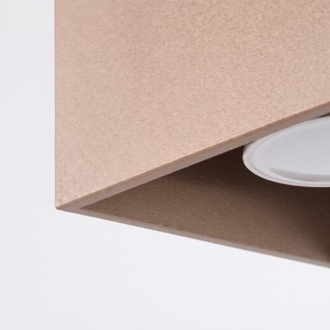 Sollux Lighting Plafon QUAD 1 taupe