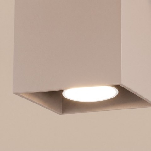 Sollux Lighting Plafon QUAD 1 taupe