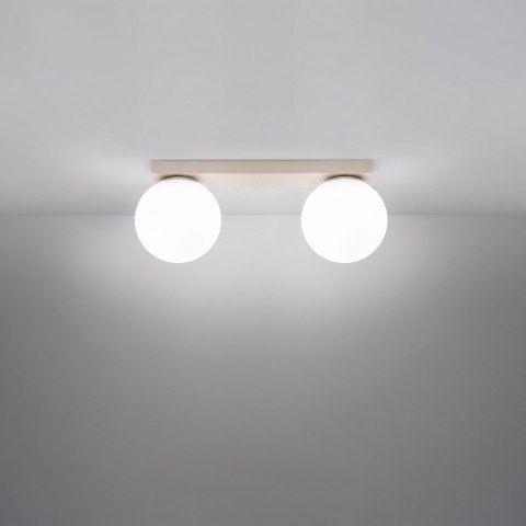 Sollux Lighting Plafon YOLI 2 beżowy