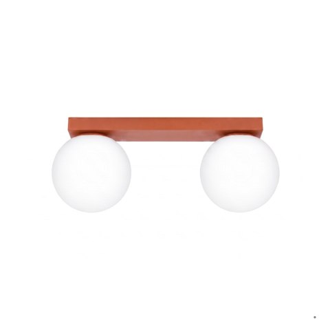 Sollux Lighting Plafon YOLI 2 ochra czerwona