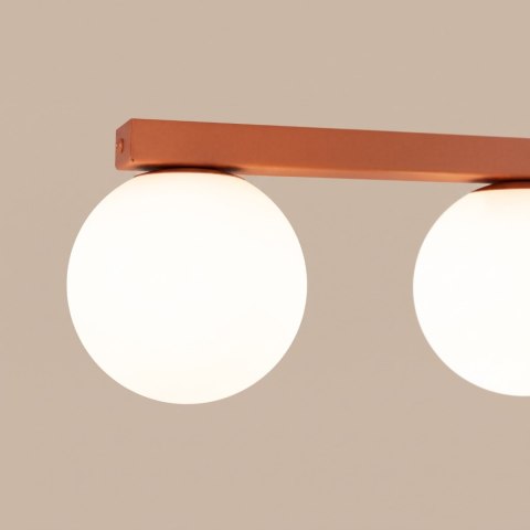 Sollux Lighting Plafon YOLI 2 ochra czerwona