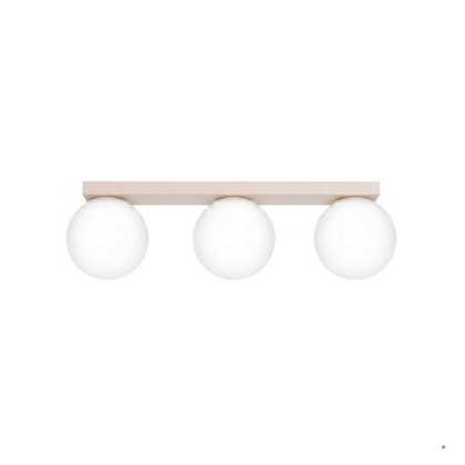 Sollux Lighting Plafon YOLI 3 beżowy