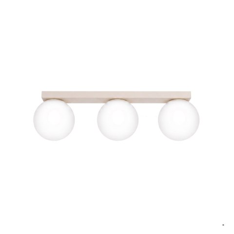 Sollux Lighting Plafon YOLI 3 beżowy
